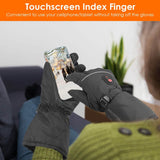 Battery Powered USB Touchscreen Thermal Gloves Outdoor Recreation - Tophatter Daily Deals