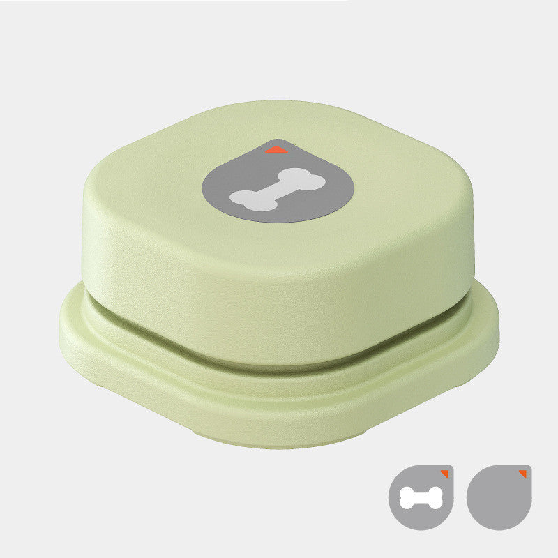 4 Colors Pet Communication Button One-click Prevent Physical Inactivity Recordable Dog Talking Button Toy Cat Toy Pet Products Grey 0 - Tophatter Daily Deals
