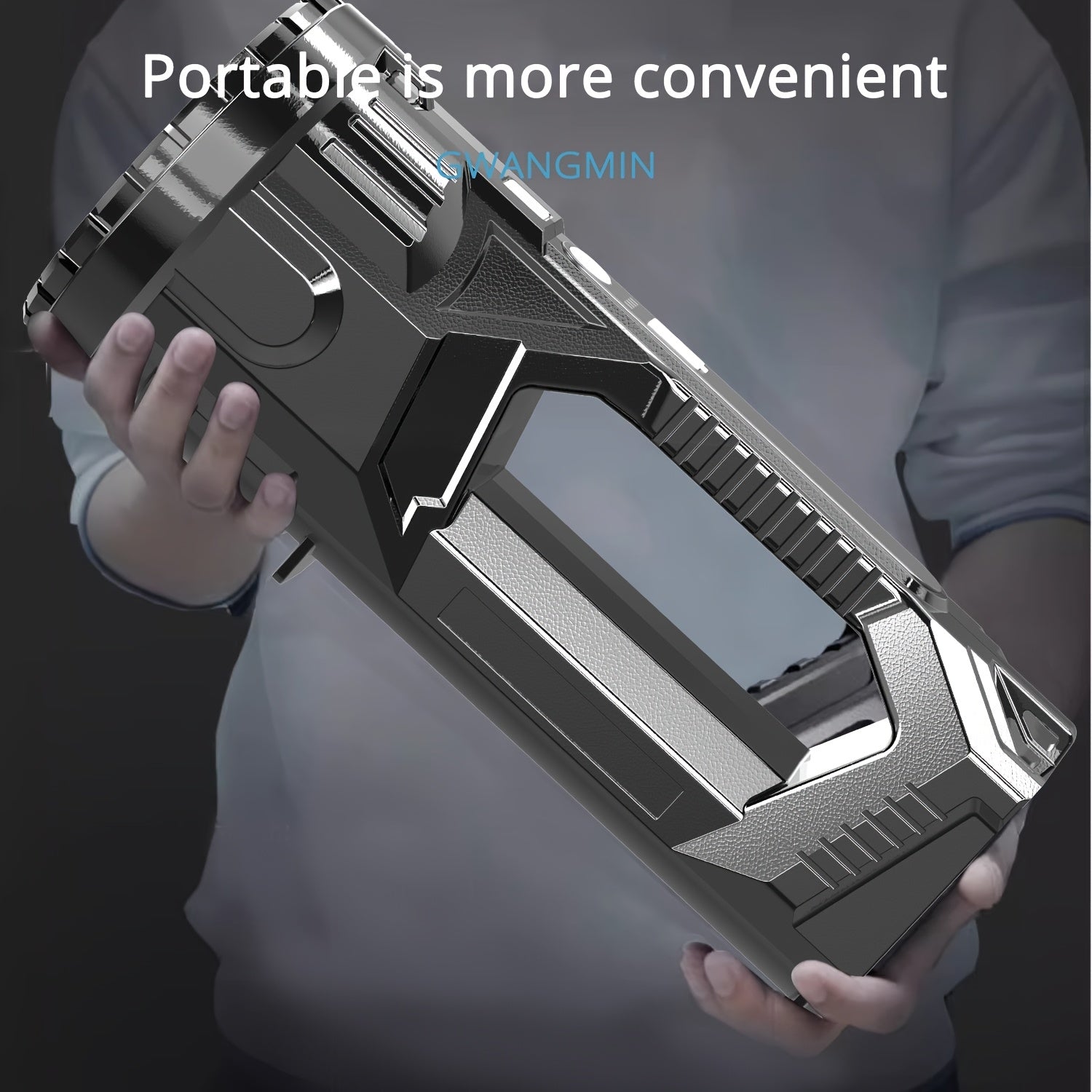 Camping Spotlight USB Rechargeable Flashlight Camping & Hiking - Tophatter Daily Deals