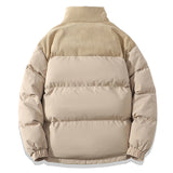 Insulating Unisex Puffer Coat - Stand Collar, Cotton 3D Changing Face Moving Picture Frame - Tophatter Daily Deals