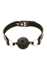 Pipedream - Fetish Fantasy - Breathable Ball Gag - Black BDSM - Tophatter Daily Deals