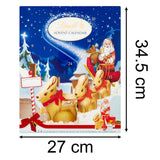Lindt Advent Calendar with 24 Milk Chocolate Treats | Chocolate Advent Calendar Advent Calendar - Tophatter Daily Deals