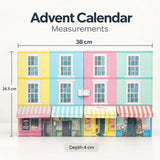 Portobello Chocolate Christmas Advent Calendar, Luxury Handmade Melt Chocolates Advent Calendar - Tophatter Daily Deals