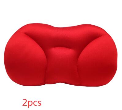 3D Anesthetic Pillow RED 2pcs 50x30x10cm 0 - Tophatter Daily Deals