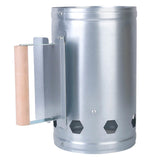 BBQ Charcoal Chimney Can Grill Lighter Garden & Patio - Tophatter Daily Deals