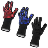 BBQ Gloves 1472¬∞F Heat Resistant Grill Gloves Anti-slip Kitchen Tools & Gadgets - Tophatter Daily Deals