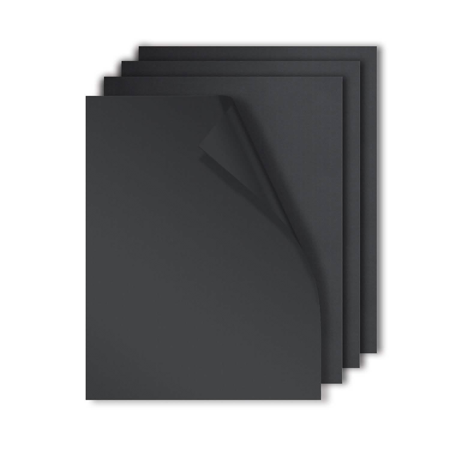 BBQ Grill Non-Stick Mat 4-Pack Black Kitchen Tools & Gadgets - Tophatter Daily Deals