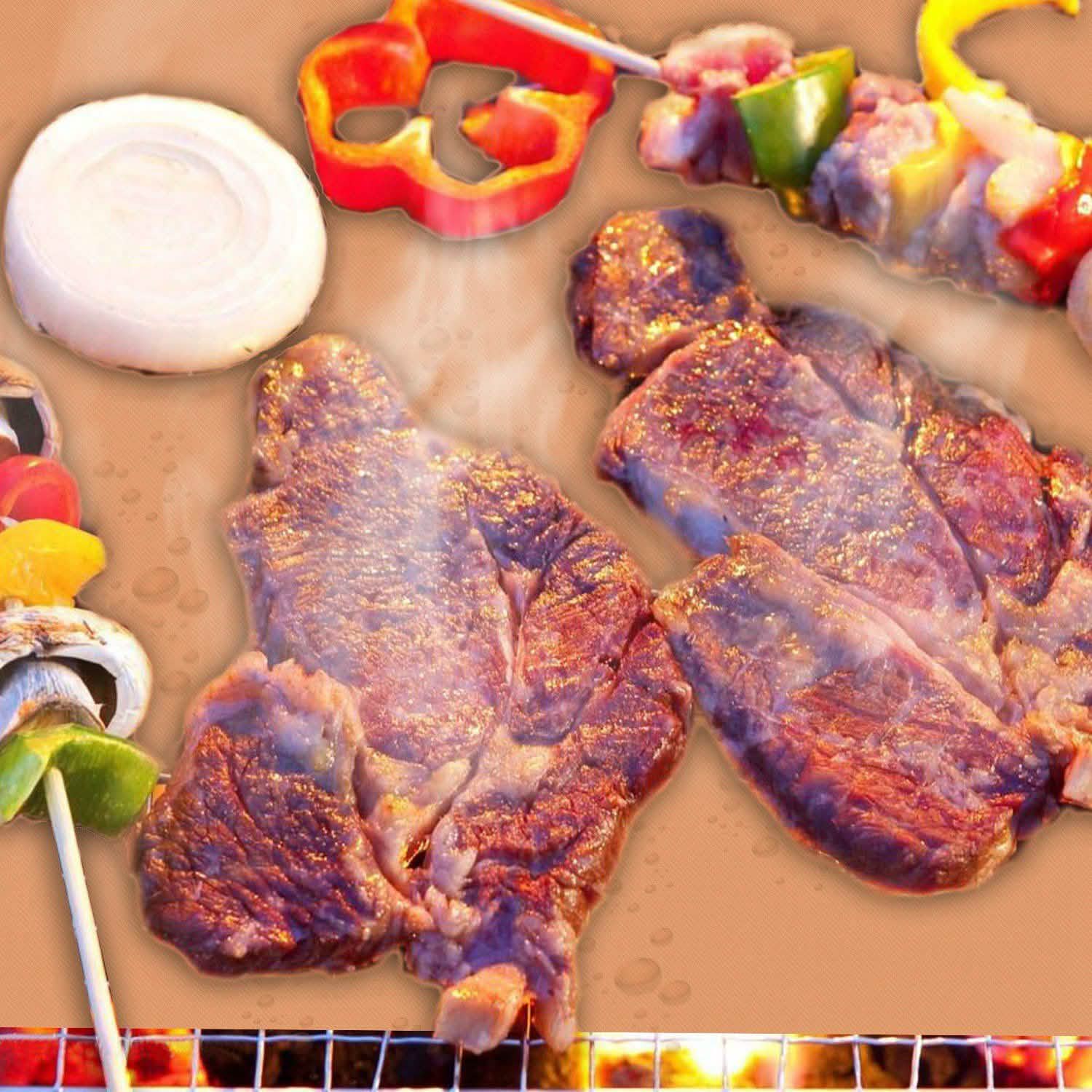 BBQ Grill Non-Stick Mat Kitchen Tools & Gadgets - Tophatter Daily Deals