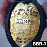 Ham Radio Operators Badge - Custom Engraved Badge - Tophatter's Weapons'N'Deals Badges - Tophatter Daily Deals