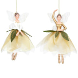 Flower Fairy Christmas Bauble | Woodland Fairy Christmas Tree Ornament - 16cm Baubles - Tophatter Daily Deals
