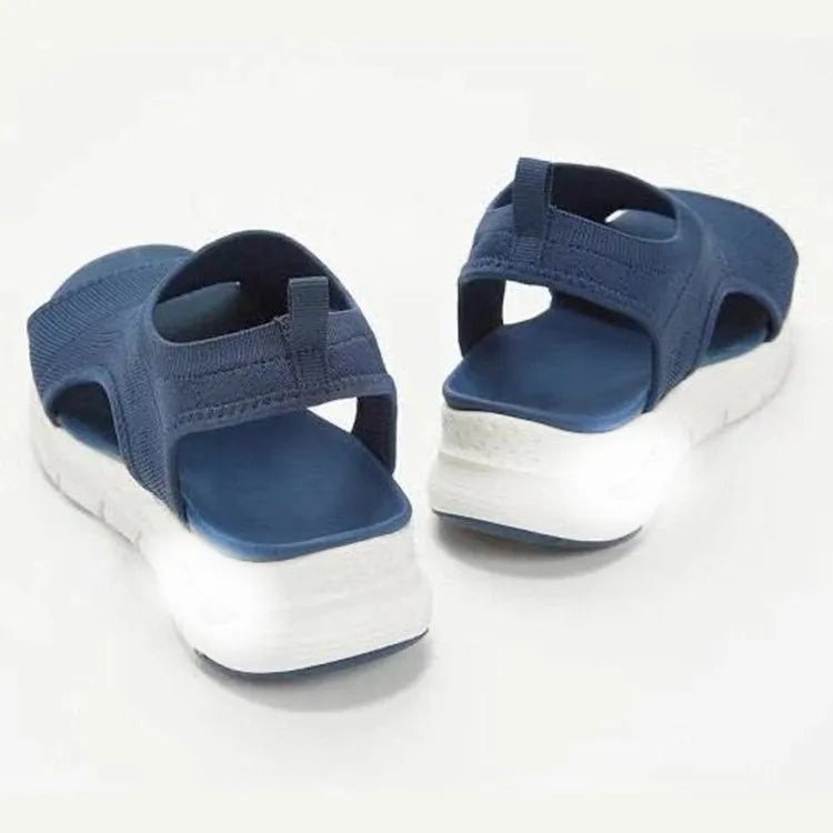 Washable Slingback Orthopedic Slide Sport Sandals Sandals - Tophatter Daily Deals