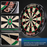 Dartboard Set Soft Head Sisal Bristle Sports & Outdoor - Tophatter Daily Deals