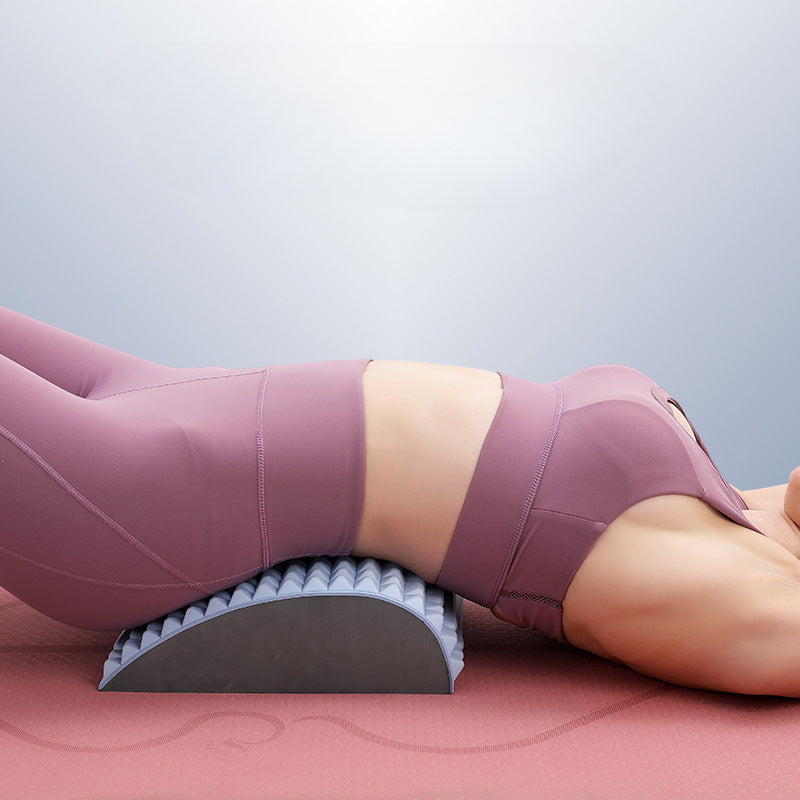 Back Stretcher Pillow Neck Lumbar Support Massager For Neck Waist Back Sciatica Herniated Disc Pain Relief Massage Relaxation 0 - Tophatter Daily Deals