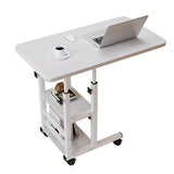Adjustable Folding Table for Home Office Bedroom Use Folding Tables - Tophatter Daily Deals