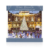 Christmas Skating Advent Calendar Greetings Card | Door Advent Calendar Advent Calendar - Tophatter Daily Deals