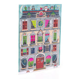 Grand Townhouse Christmas Advent Calendar | Traditional Picture Calendar - 33cm Advent Calendar - Tophatter Daily Deals