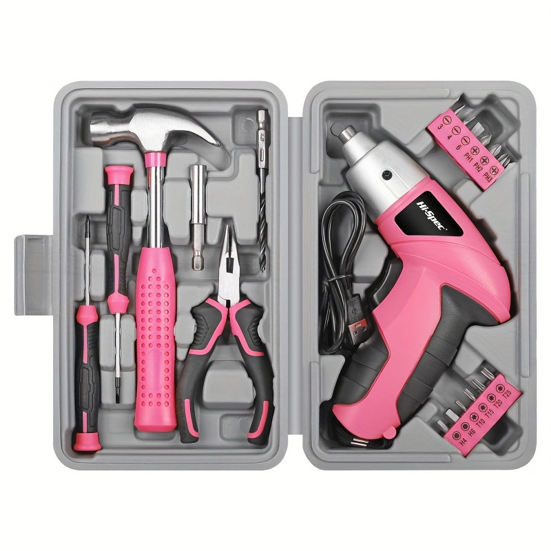 Cordless Electric Screwdriver Tool Set Tools > Other Tools > Drill & Screwdriver Accessories - Tophatter Daily Deals