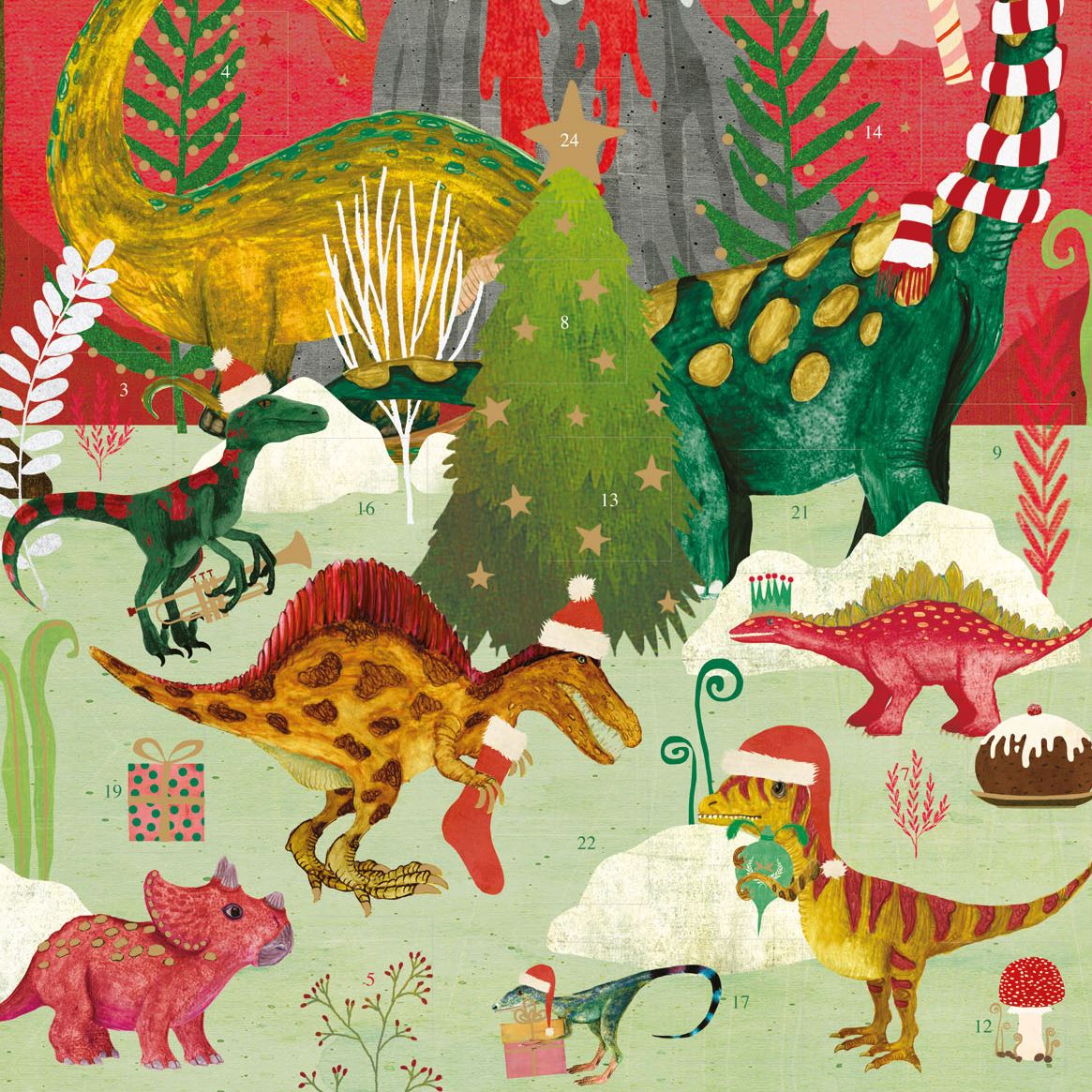 Christmas Advent Calendar The Epoch Before Christmas | Dinosaur Advent Calendar Advent Calendar - Tophatter Daily Deals