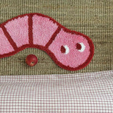 Cheeky Pink Worm Rug Pink 0 - Tophatter Daily Deals
