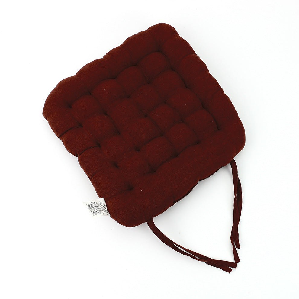 25-pin Suede Cushion Modern Simplicity Wine Red 40x40cm 0 - Tophatter Daily Deals