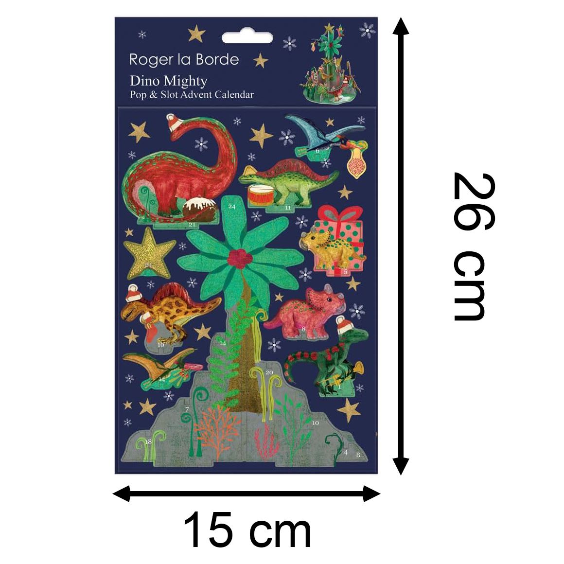Epoch Before Christmas Pop & Slot Petite Advent Calendar | Dino Advent Calendar Advent Calendar - Tophatter Daily Deals