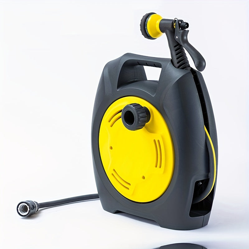 Garden Hose Reel Trolley with Hose Gardening Tools - Tophatter Daily Deals