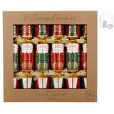 Box of 6 Nutcracker Christmas Crackers | Luxury Festive Family Crackers Christmas Cracker - Tophatter Daily Deals