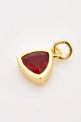925 Sterling Silver Birthstone Pendant Necklaces - Tophatter Daily Deals