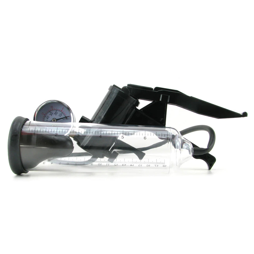 Max-Precision Power Pump in Black - Tophatter's Adult Products Male Enhancement > Penis Pumps - Tophatter Daily Deals