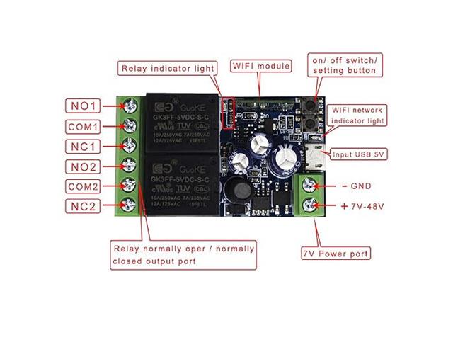 SONOFF 2 CHANNEL WIFI W/L RELAY 10A - Tophatter's Army Deals AUTOMATION - Tophatter Daily Deals