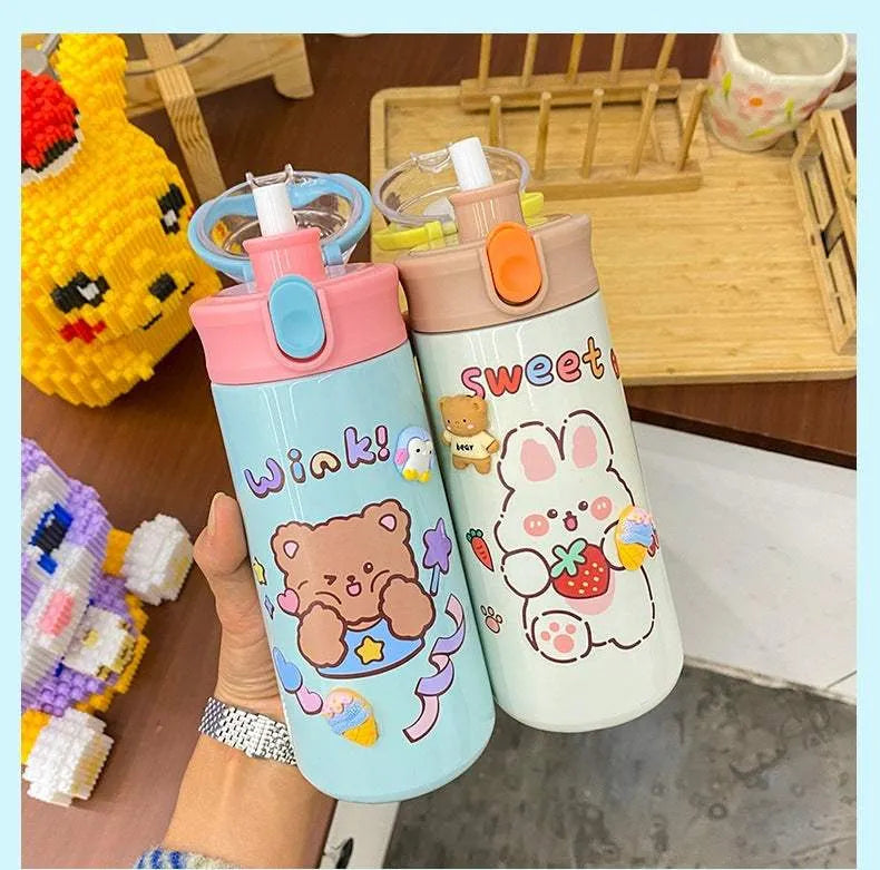 Outdoor Portable Cartoon Double Layer Drink Cup Humidifier - Tophatter Daily Deals