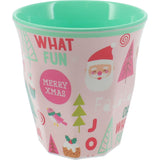 Set of 6 Children's Christmas Beaker | Festive Kids Cup with Christmas Character Design | Plastic Tumbler - 290ml Party Cups - Tophatter Daily Deals
