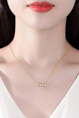 ANGEL Zircon 925 Sterling Silver Necklace Necklaces - Tophatter Daily Deals