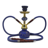 Bar Ktv Hookah Full Set Bar Arabian Culture Water Pipe Double Pipe Pipe Purple 0 - Tophatter Daily Deals