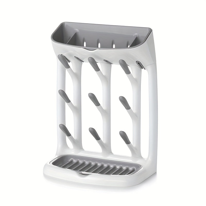 Bottle Drying Rack with Removable Drain Tray Home & Garden > Kitchenware > Dish Racks - Tophatter Daily Deals