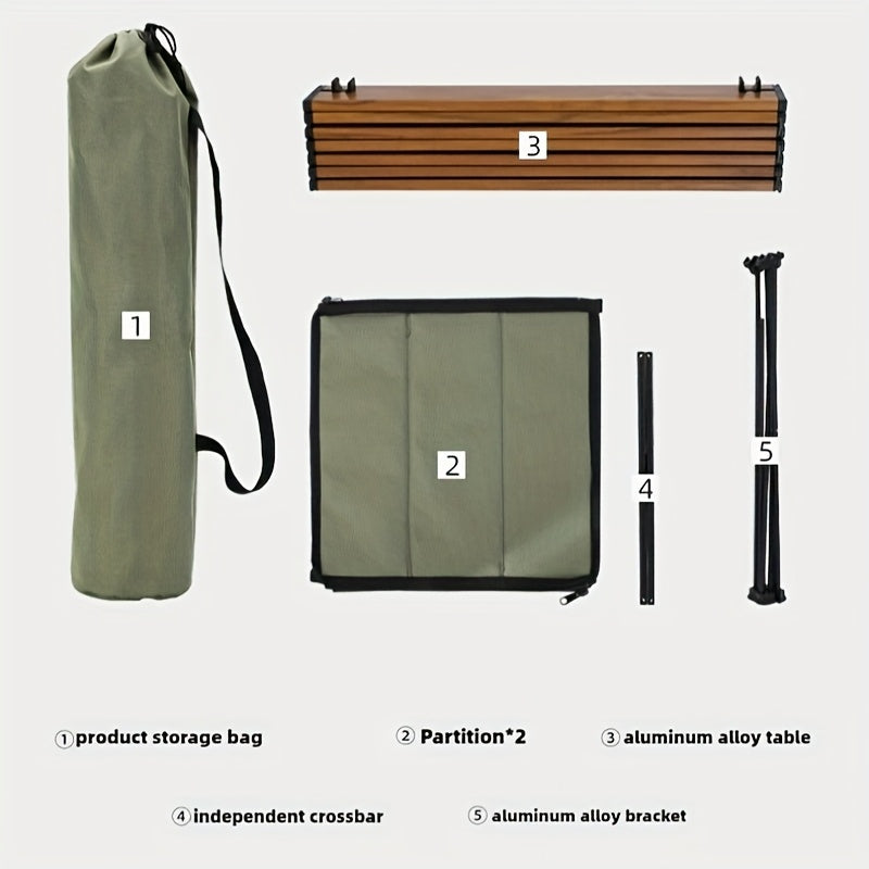 Storage Cabinet Table Camping Outdoor Recreation > Camping > Camp Furniture - Tophatter Daily Deals
