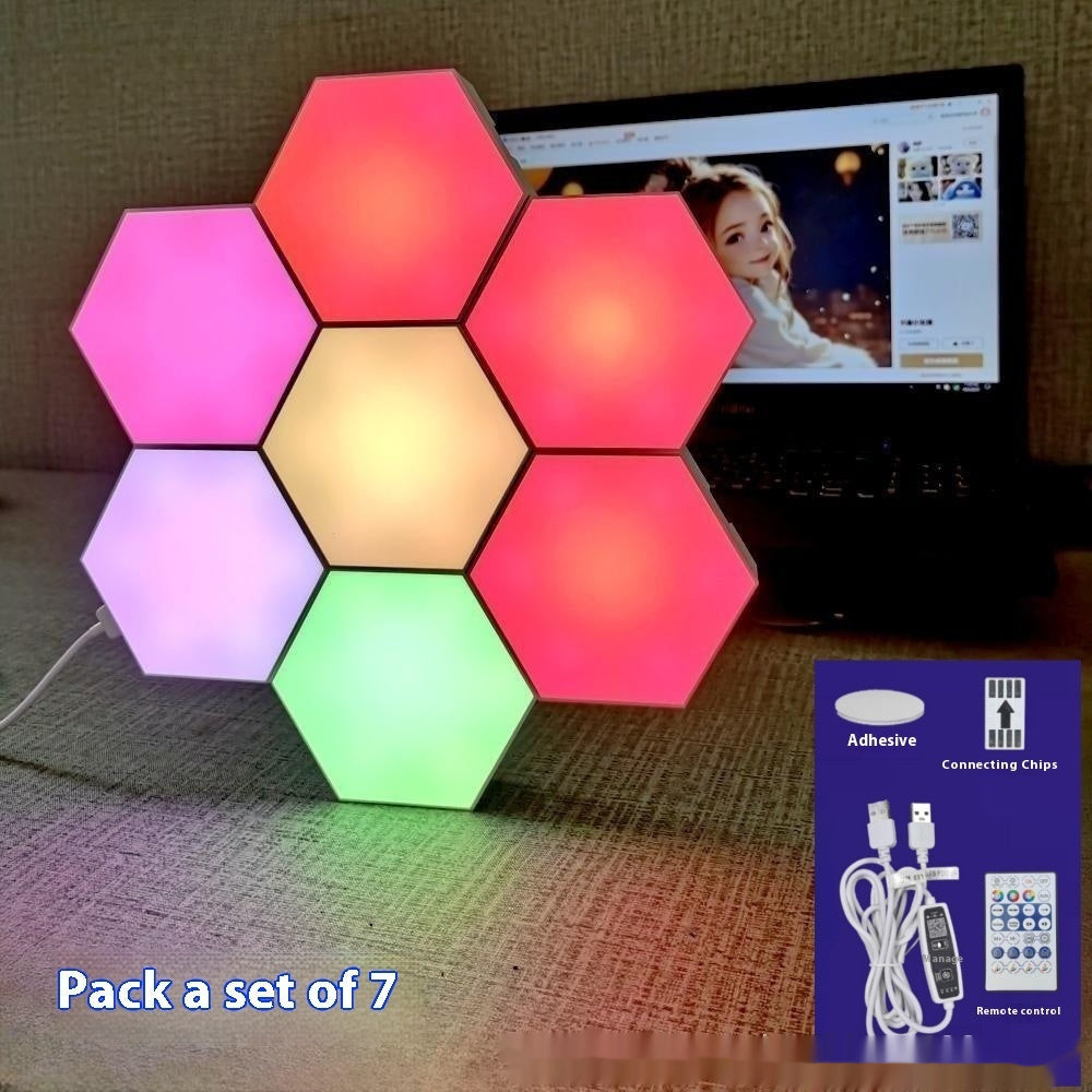 Background Wall Quantum Esports Atmosphere Light Strange Light Board 7lights 0 - Tophatter Daily Deals