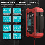 12V6A Smart Battery Charger AGM Start Stop 0 - Tophatter Daily Deals