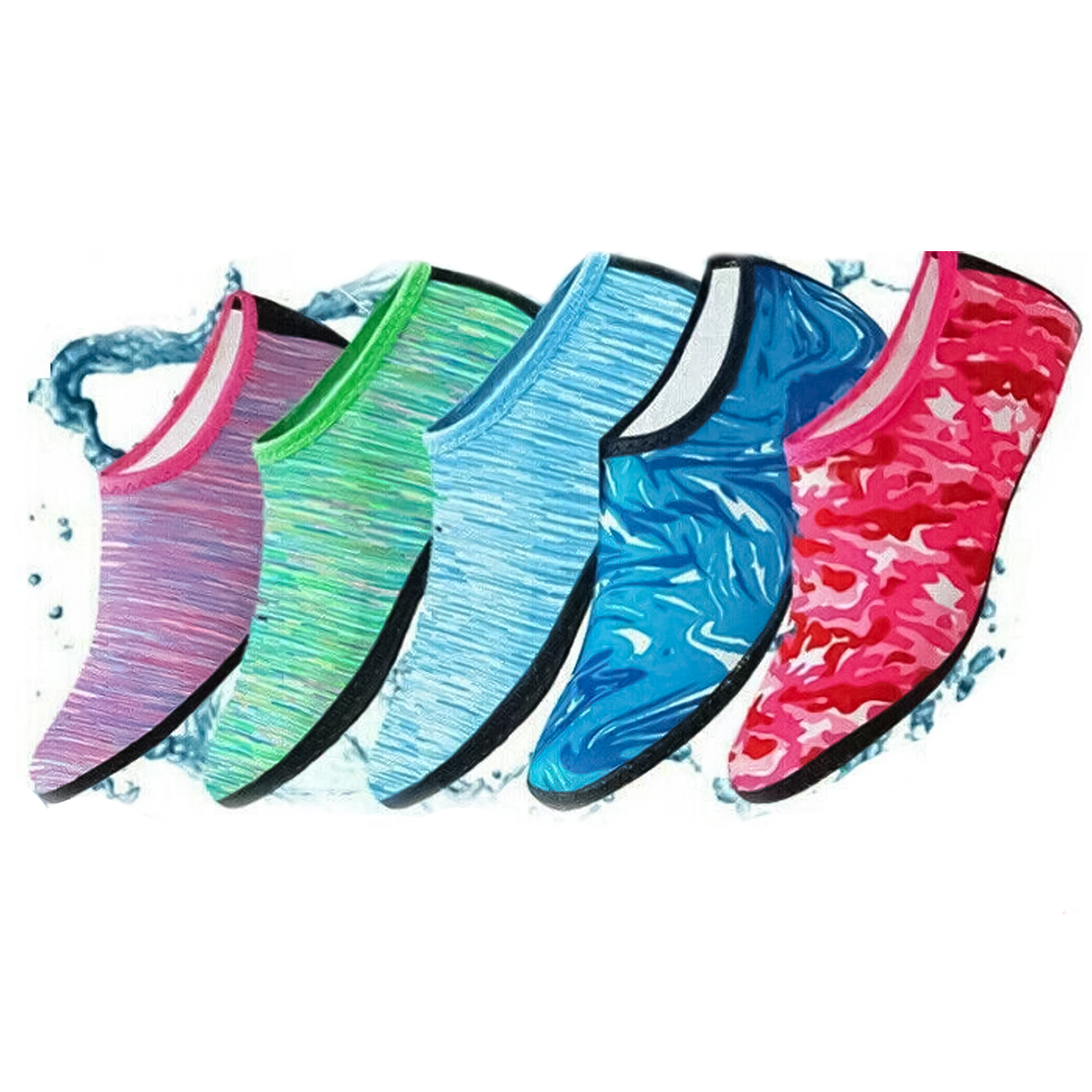 Beach Water Shoes – Unisex Comfortable & Flexible Swim Shoes for Sand, River & Water Park Swimming Shoes - Tophatter Daily Deals