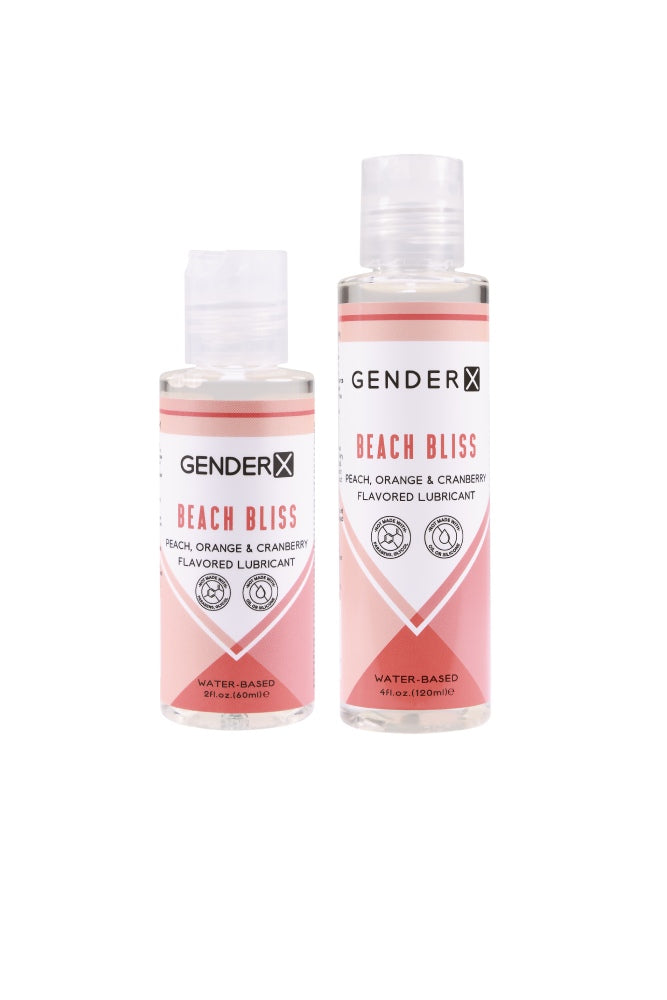 Gender X - Beach Bliss Flavored Water Based Lubricant Liquid - Tophatter Daily Deals