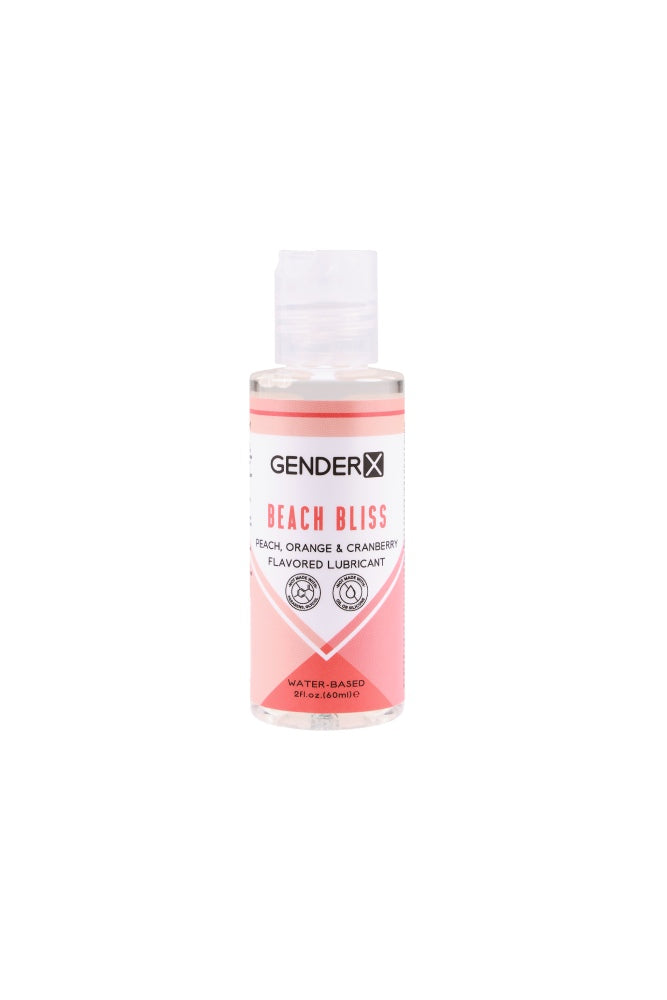 Gender X - Beach Bliss Flavored Water Based Lubricant 2oz Liquid - Tophatter Daily Deals