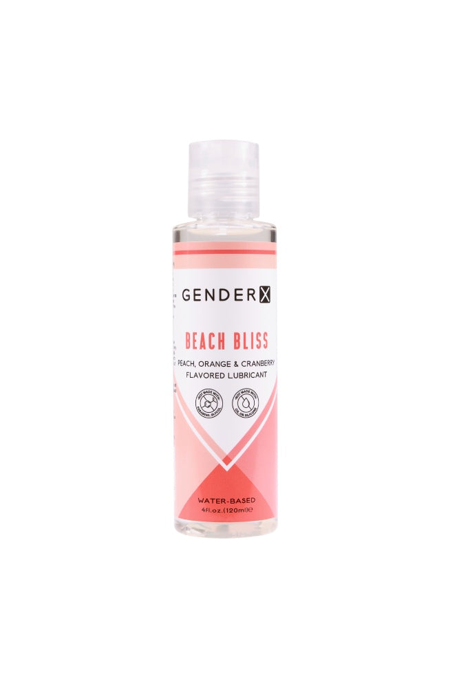 Gender X - Beach Bliss Flavored Water Based Lubricant 4oz Liquid - Tophatter Daily Deals