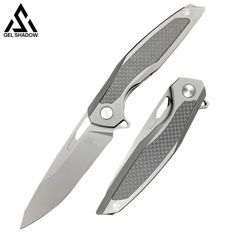 Bear Head F95NL Tactical Folding Sharp Knife-GS20 Silver Pocket Knives - Tophatter Daily Deals