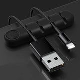 Bear Silicone Wire Organizer Storage Black Wire Organizer - Tophatter Daily Deals