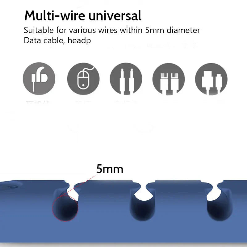 Bear Silicone Wire Organizer Storage Wire Organizer - Tophatter Daily Deals