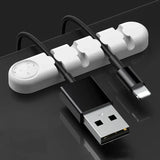 Bear Silicone Wire Organizer Storage White Wire Organizer - Tophatter Daily Deals