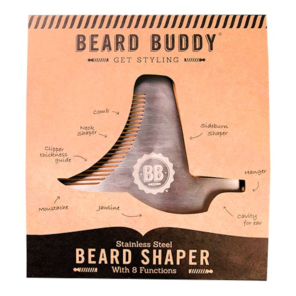 Beard Buddy Shaper - Gifts For Men Lifestyle - Tophatter Daily Deals