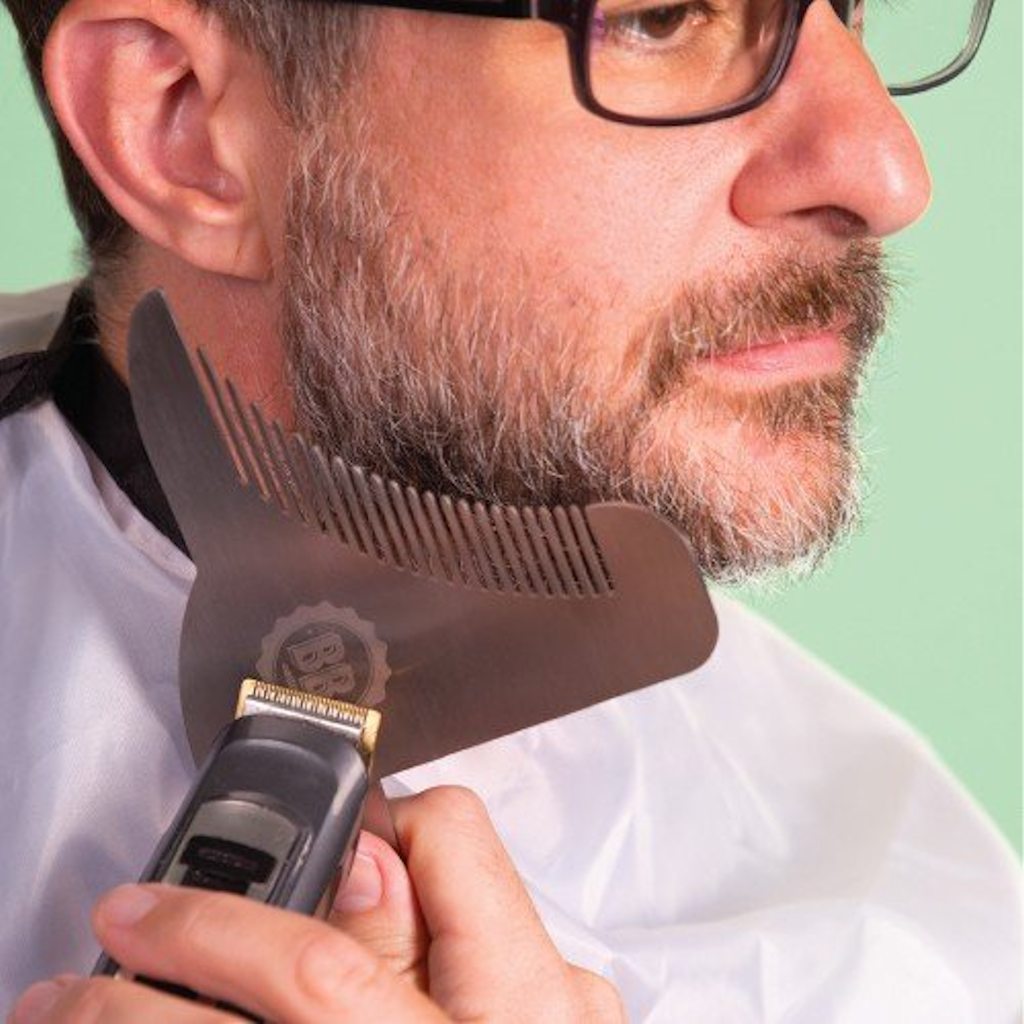 Beard Buddy Shaper - Gifts For Men Lifestyle - Tophatter Daily Deals