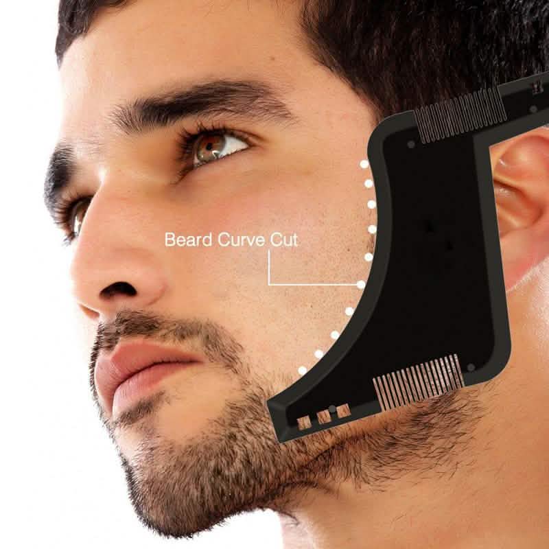 Beard Styling Comb Trim Guide Beauty & Personal Care - Tophatter Daily Deals