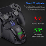 BEBONCOOL Controller USB Charging Station Dock for PS4 Video Games & Consoles - Tophatter Daily Deals